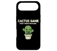 Dont Touch The Plant Too Late Cactus Game Humour Coque pour iPhone Air