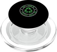 Don't Trash Me I Recycle Blagues Too est un ingénieur en environnement PopSockets PopGrip pour MagSafe