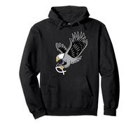 Don't Trust Anyone Church Eagle Poisson Anarchisme Chaos Sweat à Capuche