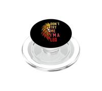 Don't Try Me I'm A Leo King Lion Anniversaire Lions Hommes Garçon Fille PopSockets PopGrip pour MagSafe