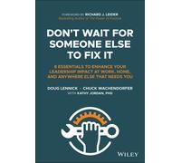 Don't Wait For Someone Else To Fix It