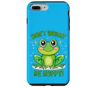 Don't Worry Be Hoppy Grenouille Amphibien Coque pour iPhone 7 Plus/8 Plus