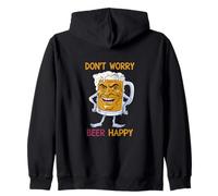 Don't Worry Beer Happy Sweat à Capuche