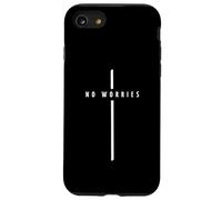 Don't Worry Cross - Foi chrétienne Minimaliste Coque pour iPhone SE (2020) / 7/8