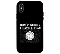 Don't Worry I Have A Plan - RPG Tabletop Games D20 Table Top Coque pour iPhone X/XS
