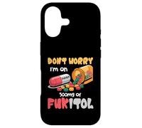 Don't Worry I'm on 500 MG of Fukitol Citation Humoristique Coque pour iPhone 17