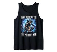 Don't Worry Kitten I Will Protect You Loup-Garou Débardeur
