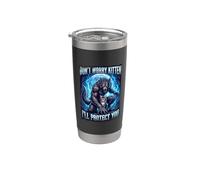Don't Worry Kitten I'll Protect You Loup-garou Gobelet isotherme en acier inoxydable double paroi