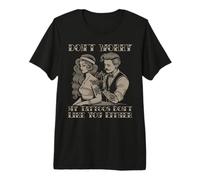 Don't Worry My Tattoos Don't Like You Either Funny Tattoo T-Shirt Haut de Gamme