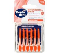 Dontodent Interdentalpicks Lot de 42 brossettes interdentaires Taille XS/S - Nettoyage efficace des espaces interdentaires - Avec étui de voyage