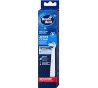 Dontodent Lot de 4 brossettes de rechange Active Clean - Poils multi-niveaux pour une élimination efficace de la plaque dentaire