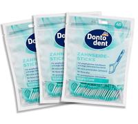 Dontodent Sensitive Lot de 3 paquets de 40 bâtonnets de fil dentaire (120 pièces)