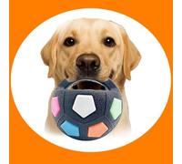 Donubiiu 2026 Balle indestructible, jouet de bien-être, jouet intelligent, balles calmant avec poignée, indestructible, pour chiens de petite, moyenne et grande taille, pour l'intérieur et l'extérieur