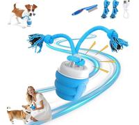 Donubiiu 2026 Interactive Dog Toys, Chase Buddy Dog Toy, Moving Dogs Toy with Motion Activated, Three Modes with Glow, Durable Chew Toy for Both Cats and Dogs (Blue)