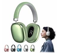 Donubiiu 2026 Nouveau Casque Musique Bluetooth, Supra-Auriculaire Casque Audio Bluetooth Réduction De Bruit avec Micro Intégré, Son Stéréo 40 Mm, pour Aux Voyages, Au Cyclisme Et À La Marche (Vert)