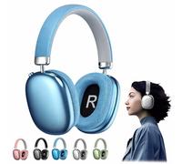 Donubiiu 2026 Nouveau Casque Musique Bluetooth, Supra-Auriculaire Casque Audio Bluetooth Réduction De Bruit avec Micro Intégré, Son Stéréo 40 Mm, pour Aux Voyages, Au Cyclisme Et À La Marche (Bleu)