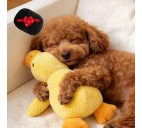 Donubiiu 2026 Nouveau Jouet De Canard Apaisant pour Chienses, Jouets pour Chienses Grinçants De Canard, Peluche pour Chiens, Jouets pour Chiens en Peluche Charlatans Mignons, pour Petits (Jaune)