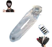 Donubiiu Accessoire pour cheveux longs (E) - Fleurs brodées à la main - Accessoire pour cheveux longs (E)