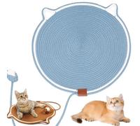 Donubiiu Celery Pets Tapis à gratter double pour chat, pour l'entretien de la griffe, l'exercice et le marquage du territoire (bleu, 50 cm)