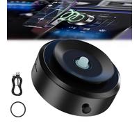 Donubiiu Double-Sided Phone Holder: Magnetic Car Suction Cup Holder, Magnetic Car Suction Cup Holder, Magnetic Suction Phone Mount (Black-1PCS)