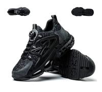 Donubiiu Elite One S3:Sécurité & Confort 12h Non-StopChaussures de Sécurité Hommes Femmes Légères, Respirantes, Antidérapantes, avec Lacets à Boucle Pivotante, Fashion pour Le Travail,36-48EU (45)