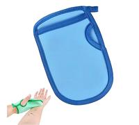 Donubiiu Esponja Saca Mugre Del Cuerpo, Esponjas Saca Mugre, Guantes De Baño para El Cuerpo, Gants démaquillants pour douche corporelle (bleu)