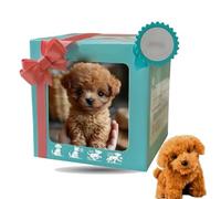 Donubiiu Jouer au Chien Qui Peut Courir, Robot comme Un Vrai, Mon Chiot Robot réaliste, Roboterwelpenspielzeug interactif, Cadeau pour Animaux de Compagnie pour Les Enfants et Les Adultes (D)