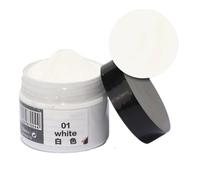Donubiiu Leather Recoloring Balm, Leather Recoloring Cream, Leather Color Care Repair Balm Restorer Filler, Leather Color Repair Kit for Furniture, Sofa, Car Seats (01White)