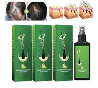 Donubiiu Nourishing Ginger Spray 120ML - Anti Hair Loss & Growth - Organic - Unisex Adults - 3pcs
