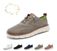 Donubiiu Urban Breeze Chaussures pour homme, ultra confortables, élégantes et confortables, avec orthopédiques, pour le travail, les loisirs