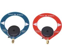 Donut Am Mw Sw Lot De 2 Antennes Anti-Interférences, Mini Antennes Portables En Boucle Pour Radio À Ondes Courtes