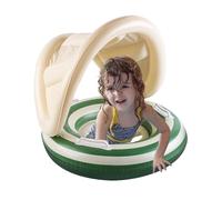 Donut bébé pour Piscine | Station Flottante sûre | Entraîneur de Natation réglable avec hotte de Protection Solaire pour Petits pour Le Plaisir dans l'eau et Les activités de Plein air d'été