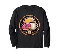 Donut Coffee Doughnut Breakfast Foodie Manche Longue