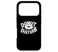 Donut Disturb Funny Donut Lover Lazy Day Tees Decor and More Coque pour iPhone 17 Pro