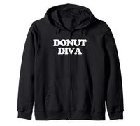 Donut Diva - Dire drôle Sarcastique Donut Amoureux Donuts Nourriture Donuts Sweat à Capuche