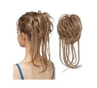 Donut Extensions de cheveux synthétiques élastiques en chignon décoiffé, ondulés naturels, for femmes pour Femme(12H24)