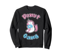 Donut Gang Funny Unicorn Sweet Tooth Donut Lover Sweatshirt