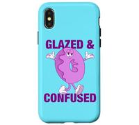 Donut Glazed and Confused Shirt - Funny Donut Coque pour iPhone X/XS