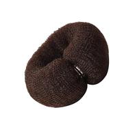 Donut Hair Bun Maker - 17,8 cm - Accessoire de cheveux en fil de nylon - Outil de coiffure élégant pour femmes et filles - Facile à faire soi-même - Pour, queue de cheval et