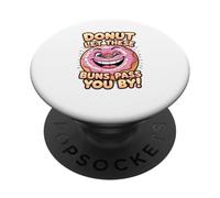 Donut Laissez Ces Petits Pains Vous Passer par Un Jeu de PopSockets PopGrip Adhésif