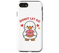 Donut Let Go Cute Kawaii Oie Sweet Love Design Coque pour iPhone SE (2020) / 7/8