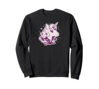 Donut Licorne Mignon Filles Enfants, Donut Jour Juin Sweatshirt