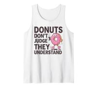 Donut Lover Humeur de café drôle - Soulage Le Stress de la malbouffe Débardeur