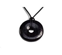Donut ou PI Chinois tourmaline noire (3cm)