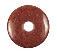 Donut quartz hématoïde 4 cm