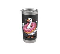 Donut Regret Goose Doughnut Gobelet isotherme en acier inoxydable double paroi