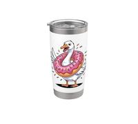 Donut Regret Goose Doughnut Gobelet isotherme en acier inoxydable double paroi