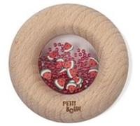 Donut sensoriel en bois pasteque Rose G