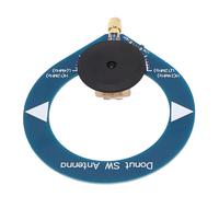 Donut SW Antenne Mini Boucle Ampli-Signal à Ondes Courtes pour Radio FM