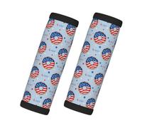 Donut with the USA Fag Bagages Wraps for Suitcase, Soft Bagages Handle Covers Soft Bagages Tags Identifiants for Valises, Travel Luggage Accessories Essentials for Flying